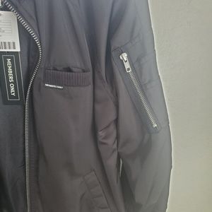 Members Only Satin Bomber Jacket